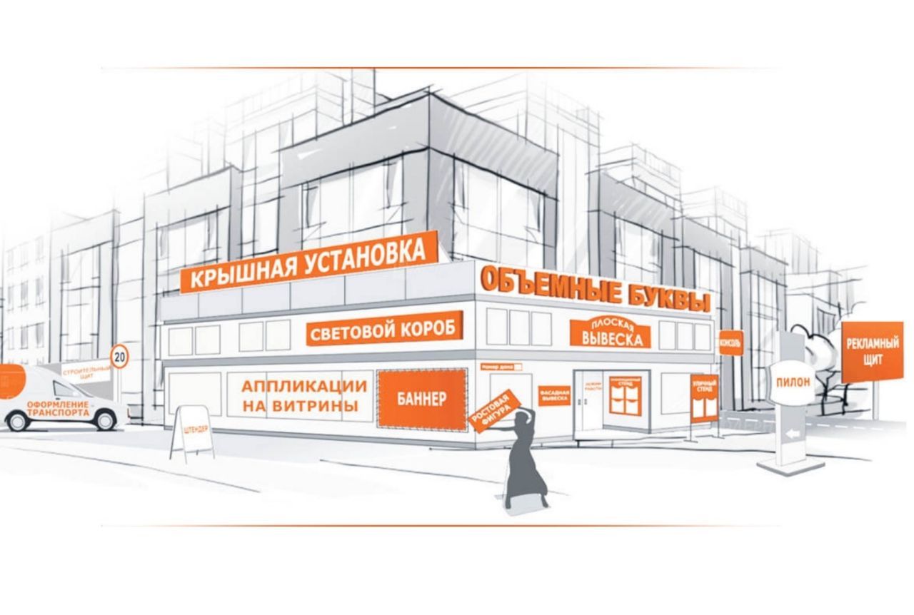 Установка Вывесок На Фасаде Здания Недорого