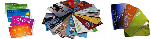 Карты пластиковые, cards (визитки пластиковые) с бесконтактным чипом 013-02-2