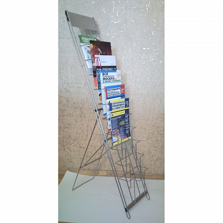 Складная буклетница на 10 карманов а4 Складная буклетница на 10 карманов а4