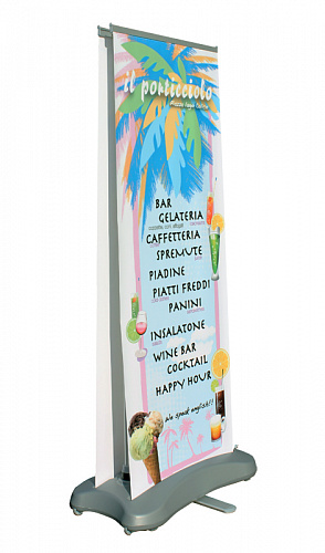 Ролл-ап уличный Outdoor 85х200 см для размещения на улице Ролл-ап уличный Outdoor 85х200 см для размещения на улице фото