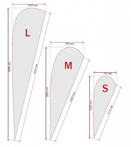 Флаг "крыло" Флаг "крыло" фото