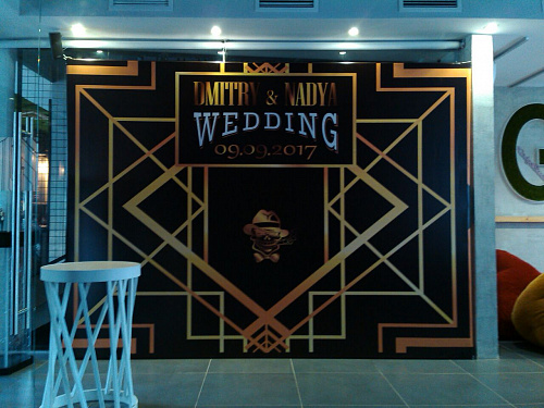 Сдвоенный тритикс пресс-волл 4х3 Сдвоенный тритикс пресс-волл 4х3 фото