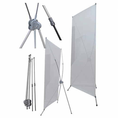 Большой баннер 120x202 "Паук" с люверсами по углам Большой баннер 120x202 "Паук" с люверсами по углам фото