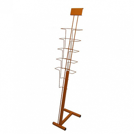 Буклетница напольная 5-ти карманная Буклетница напольная 5-ти карманная