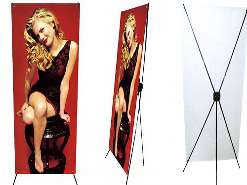 Х-банер лайт 60х160 см размер полотна Х-банер лайт 60х160 см размер полотна фото