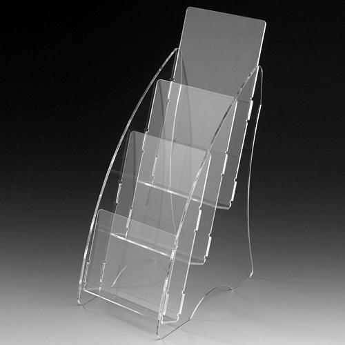 140-1 подставка акриловая 3-х-секционная терция 140-1 140-1 подставка акриловая 3-х-секционная терция 140-1 фото